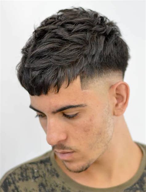 Drop Fade with High-Maintenance Top. . Low fade with textured fringe
